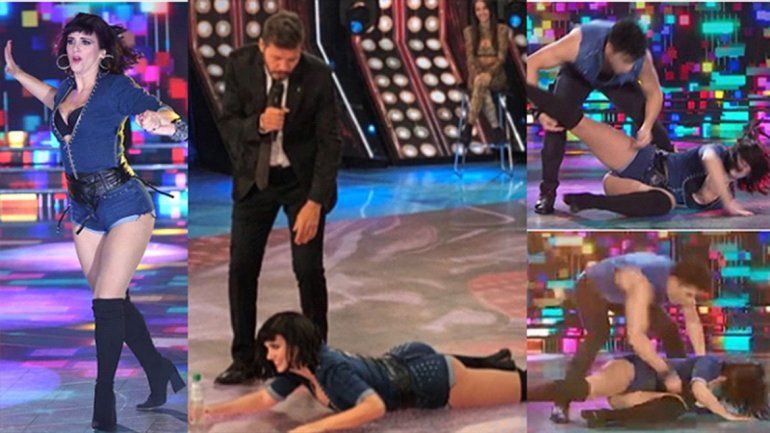 Siciliani arrancó la semana con un cero por un accidentado truco que la dejó tirada en la pista