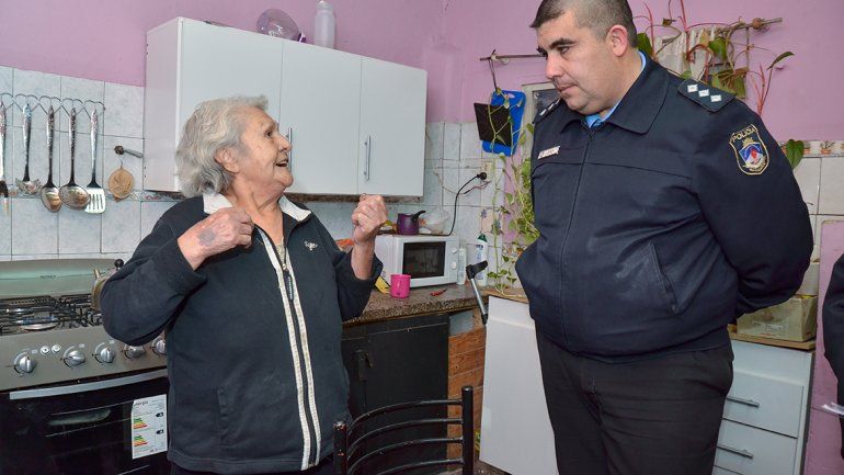 Superabuela se resistió a un robo en pleno centro