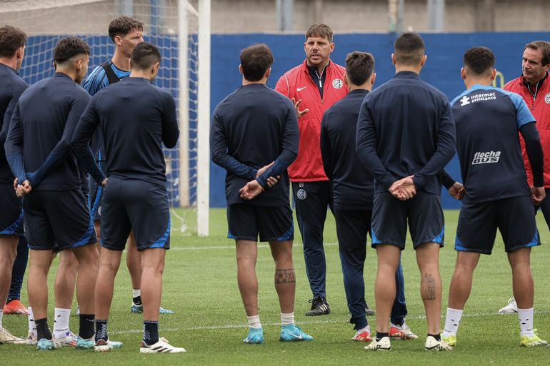 La barra de San Lorenzo apretó a los jugadores en la práctica