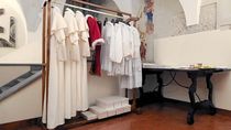 La sala de las Lágrimas del papa, tras ser elegido en el cónclave