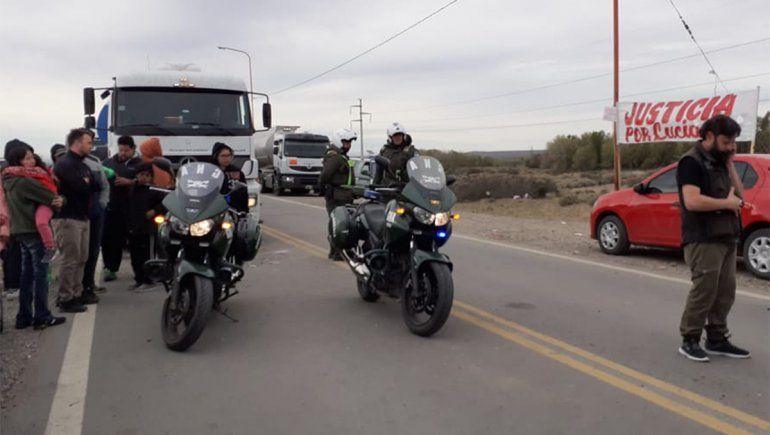 Crimen de Luciano: los vecinos liberaron las rutas tras la llegada de Gendarmería