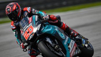 Quartararo se hizo fuerte en el viernes del Moto GP