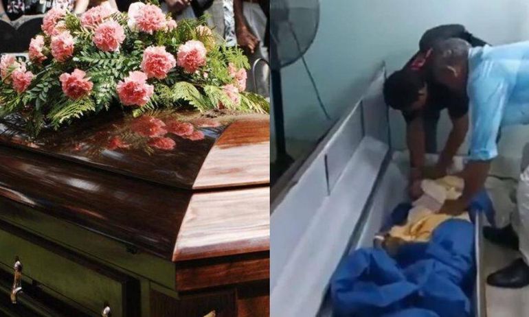 Terrorífico: se despertó dentro del ataúd después de 5 horas