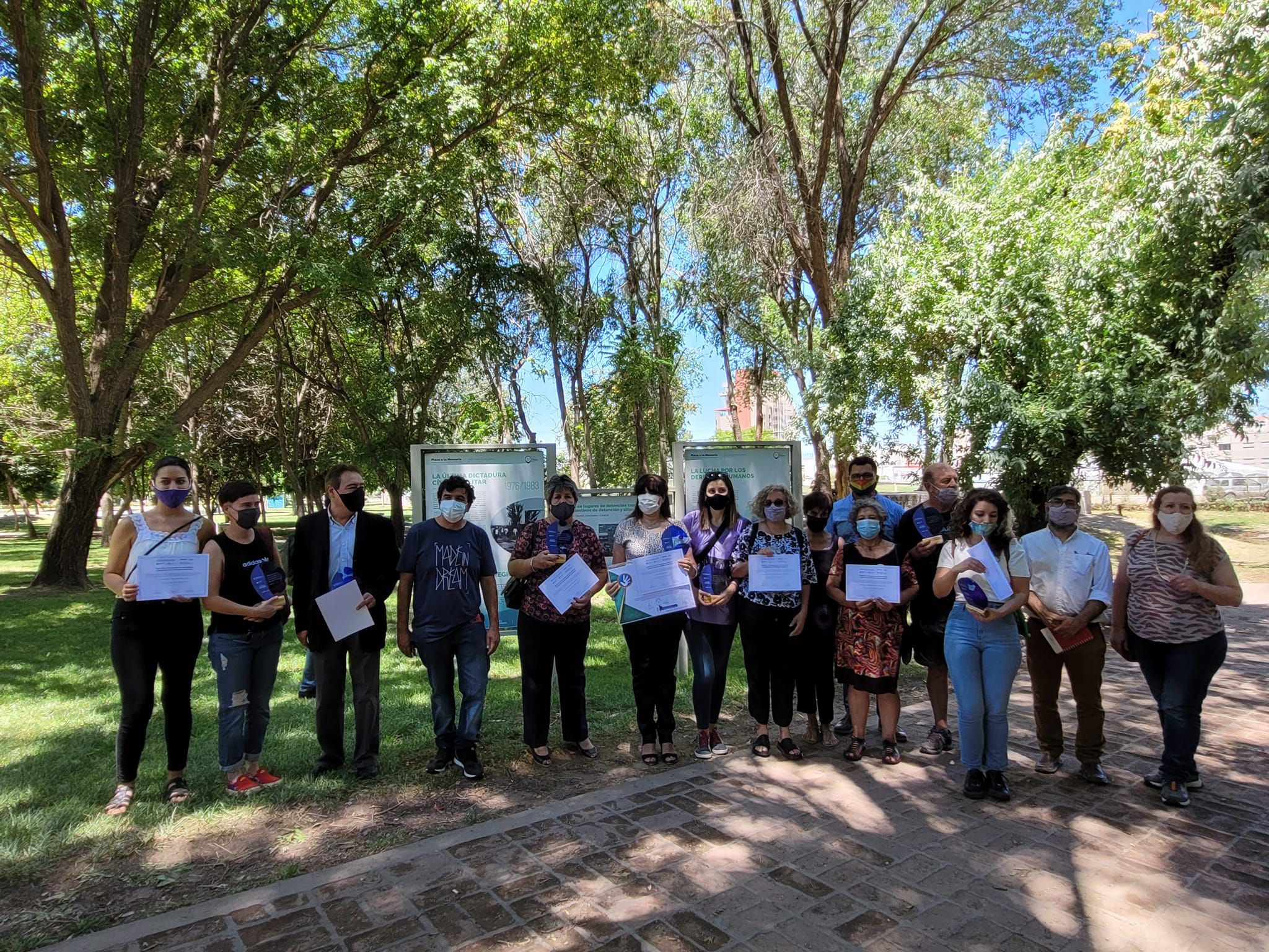 Entregaron distinciones por el compromiso con los derechos humanos