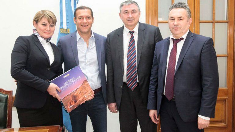 Gutiérrez se reunió con una empresa internacional de perforación hidrocarburífera