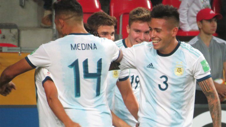 Argentina goleó a Sudáfrica en el debut del Mundial Sub-20