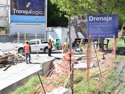 neuquen: avanza la obra que terminara con los anegamientos en la calle brown neuquen: avanza la obra que terminara con los anegamientos en la calle brown