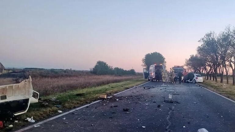 Tragedia en Córdoba: un neuquino murió en un choque en la Ruta 35