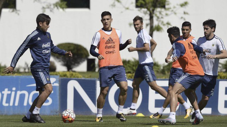 La Selección tuvo un entrenamiento liviano