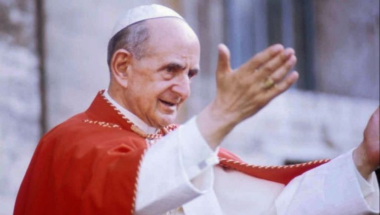 El  Papa Pablo VI fue uno de los papas más influyentes del siglo pasado. 