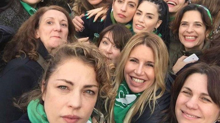 Las famosas verdes prometen seguir la lucha