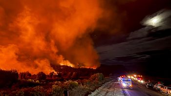 Incendio en Cholila, Chubut. Incendio en Cholila, Chubut.