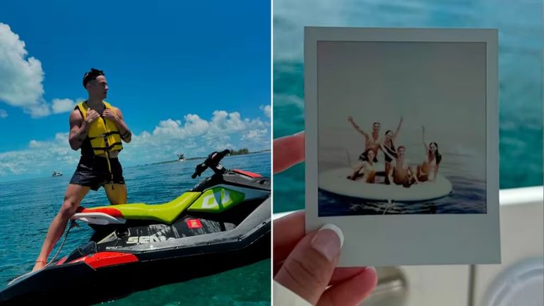 Las vacaciones de Paulo Dybala y Oriana Sabatini Las vacaciones de Paulo Dybala y Oriana Sabatini