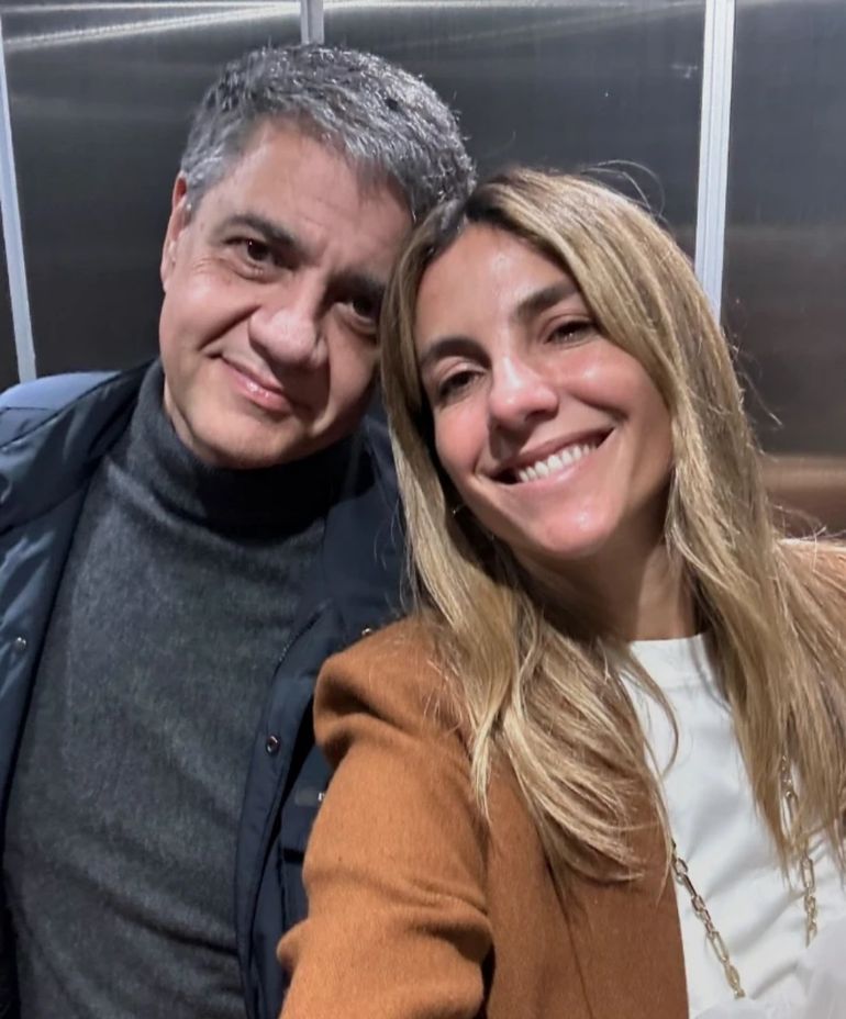 María Belén Ludueña y Jorge Macri María Belén Ludueña y Jorge Macri