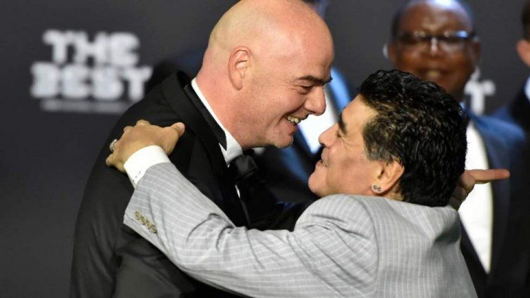 Maradona estará en el sorteo del Mundial de Rusia