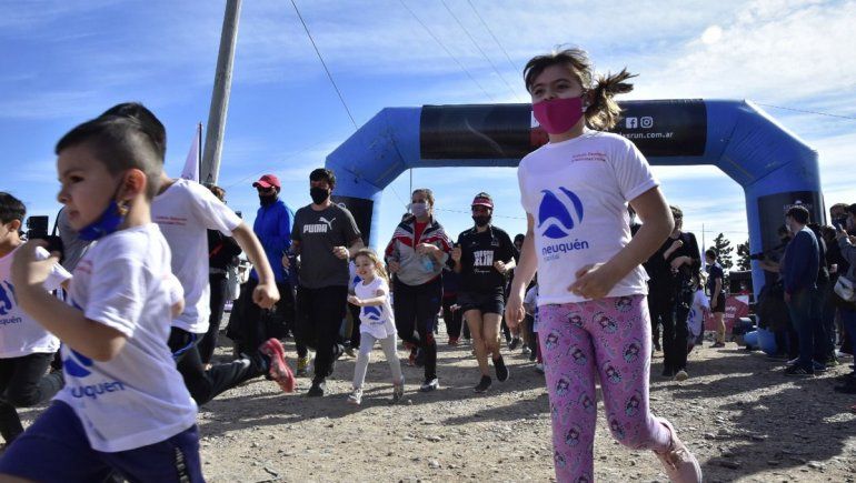 Con una gran concurrencia, se desarrolló el Bardas Run