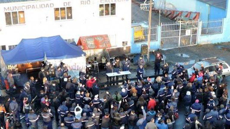 Los empleados municipales