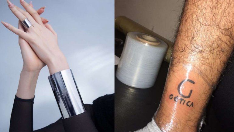 Por una orden de compra, cientos de personas se tatuaron un logo