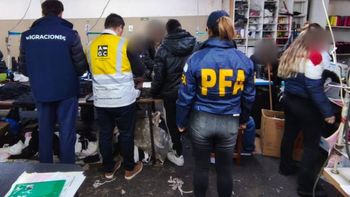 Una denuncia permitió rescatar a las personas. Una denuncia permitió rescatar a las personas.