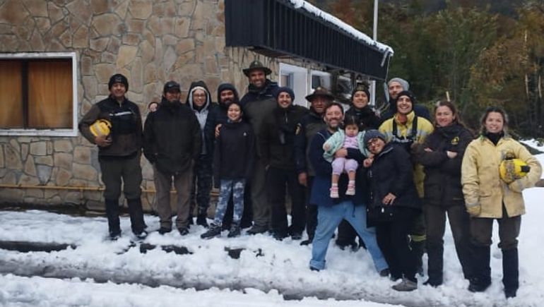 Turistas varados por el temporal de nieve pudieron regresar a Chile.