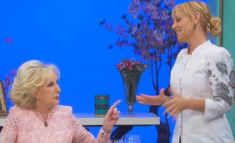 A la Chiqui no le gustó que Jimena Monteverde contara su secreto en cámara.