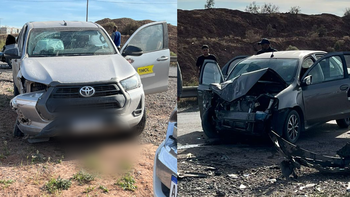 El accidente se produjo en la ruta 7, a la altura de Tratayen / Foto El accidente se produjo en la ruta 7, a la altura de Tratayen / Foto