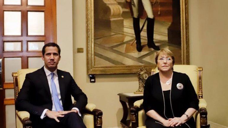 Guaidó: Bachelet me dijo que está muy preocupada