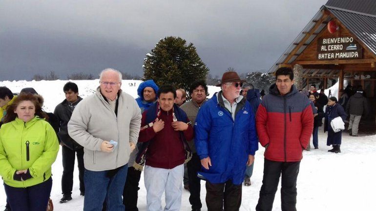 Quedó inaugurado el parque de nieve Batea Mahuida