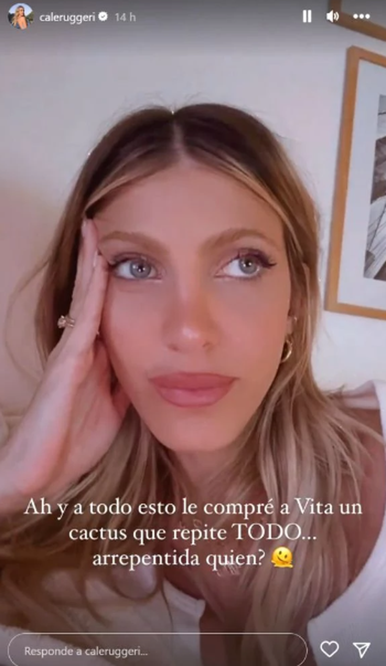 Cande Ruggeri descubrió la pesadilla de todas las madres: los juguetes con sonido. Cande Ruggeri descubrió la pesadilla de todas las madres: los juguetes con sonido.