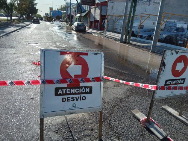 Caño roto: cuáles son los barrios afectados por el corte de agua