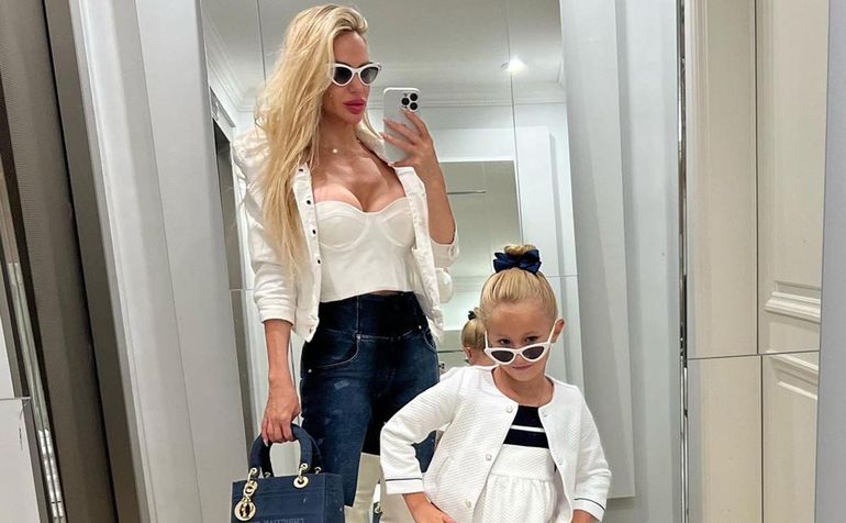 Las fotos de la mujer que llevó en la panza a Matilda Salazar