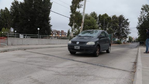Se terminó la obra del arroyo Durán y reabren Olascoaga