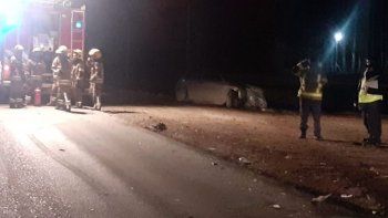 cipolletti: tres vehiculos chocaron y hay heridos cipolletti: tres vehiculos chocaron y hay heridos