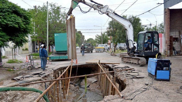 Los trabajos prosiguen en la jornada de hoy.