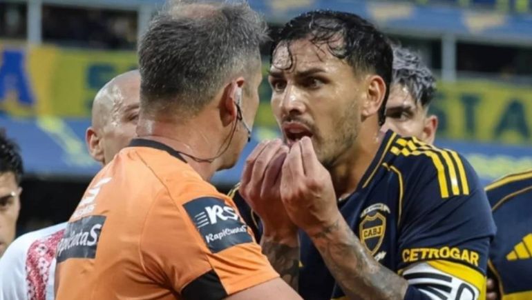 ⁠ El picante cruce de palabras entre Paredes y el árbitro Echenique: Dejá de pelotudear