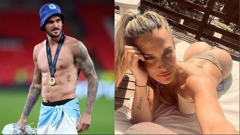 Camila Homs y Rodrigo de Paul.