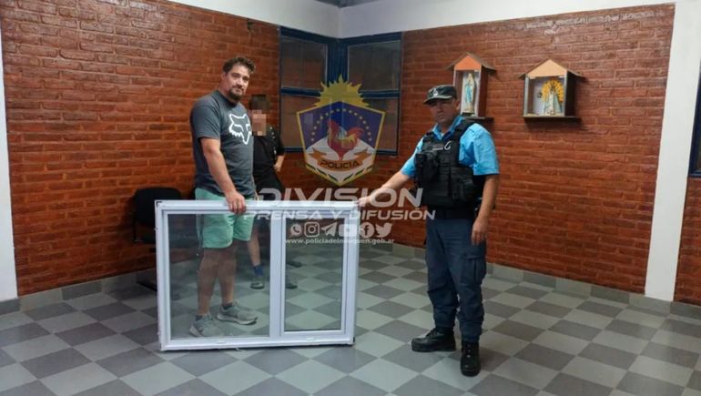 La Policía le restituyó a ventana a su legítimo dueño.&nbsp;