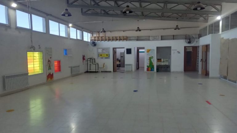 Mantenimiento Escolar del MInisterio de Educación concurrió al jardín.