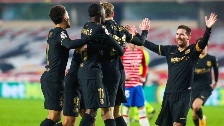 Increíble remontada de Barcelona, con Messi como estandarte