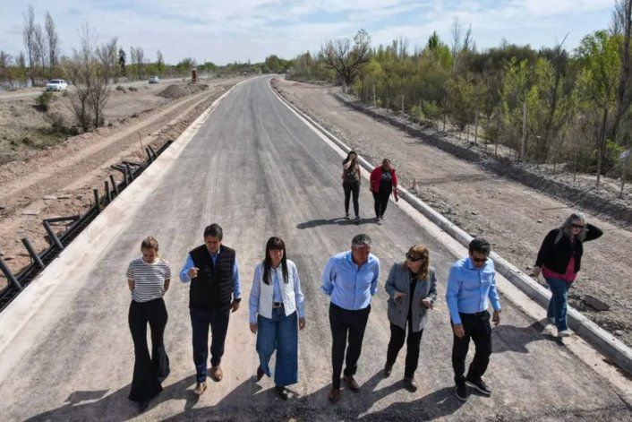 La comitiva oficial