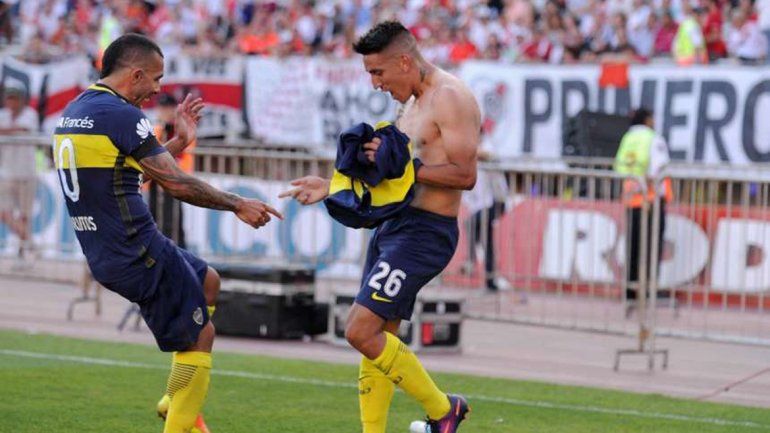 En cancha de River la rompieron los dos y el presidente no se olvida.