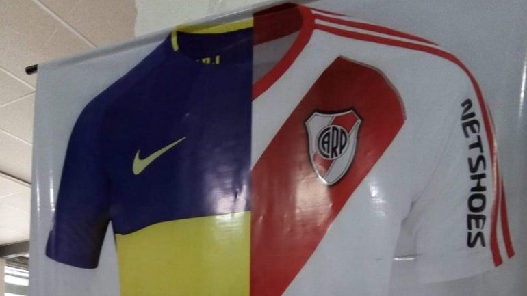 El emotivo cartel de un colegio neuquino para el River-Boca