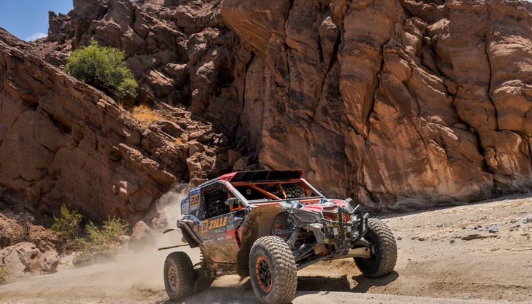 Zille, el local que está listo para acelerar en su primer Dakar