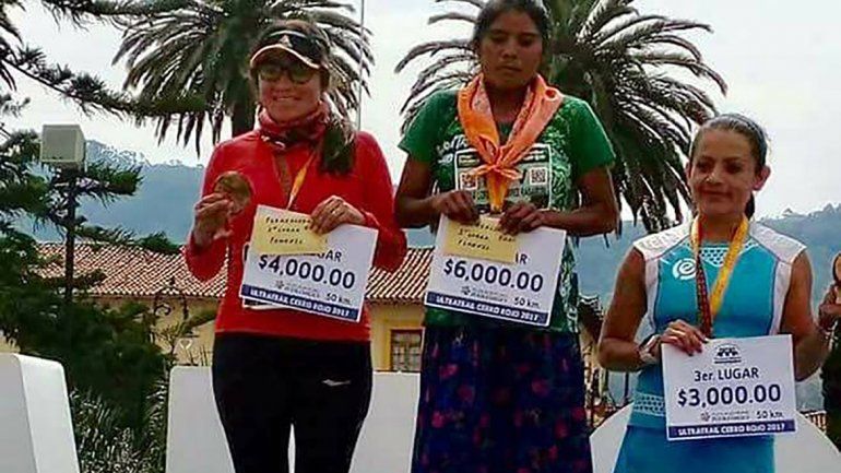 Tiene 22 años y es de la comunidad indígena rarámuri.