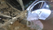 la advertencia del gobierno por el choque frontal en ruta 7 provocado por un borracho: no es un accidente