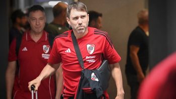 El Chacho Coudet hace su debut como DT de River. El Chacho Coudet hace su debut como DT de River.