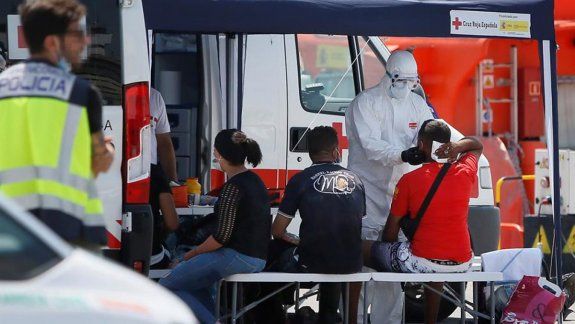 Interceptan migrantes y dos tienen Covid-19