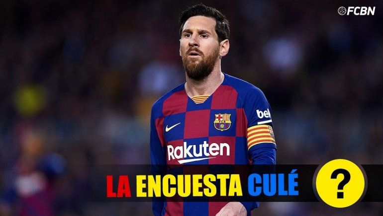 Encuesta en Barcelona da pie a Messi para que se vaya en junio