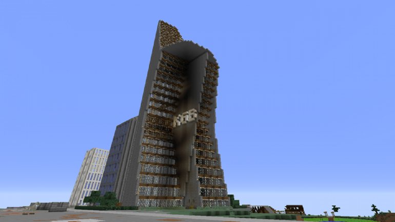 Gamer ruso iría preso por querer destruir el edificio de la KGB en Minecraft
