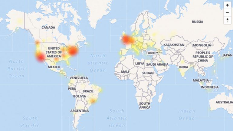 Instagram se cayó por completo en varios puntos del planeta